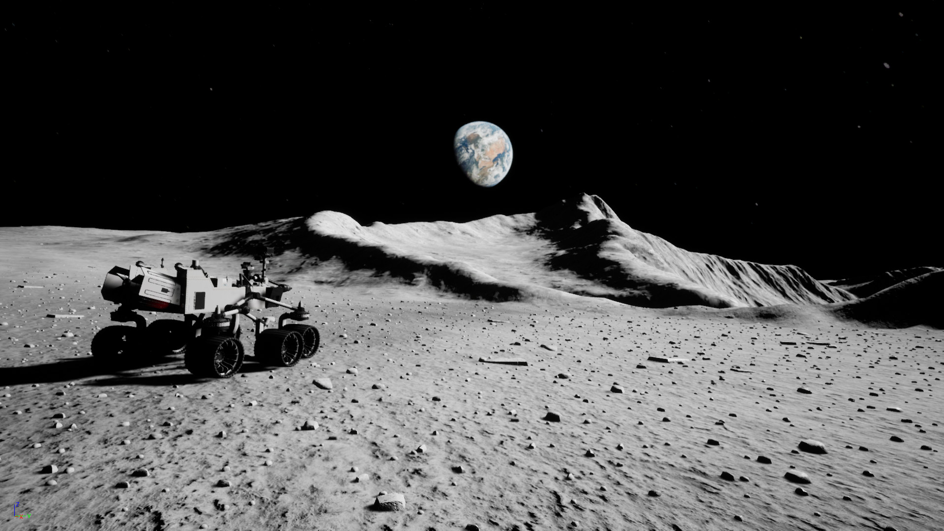Rover Simulator screenshot 1