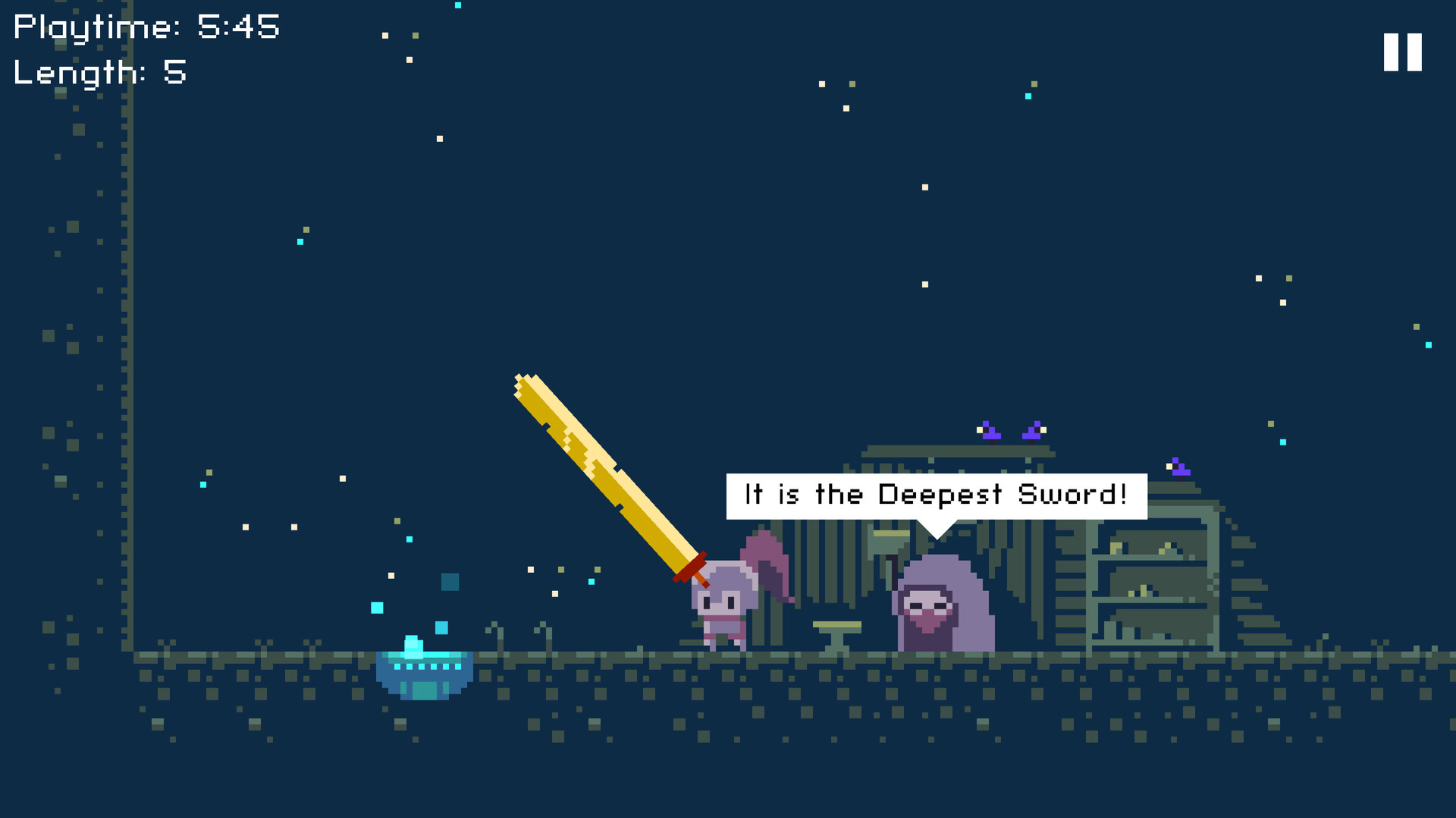 deepest sword