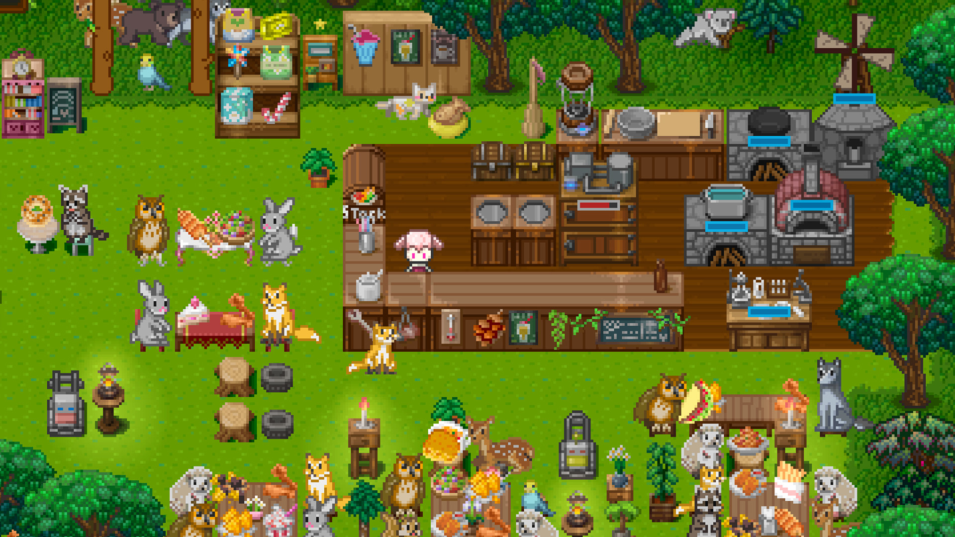 Steam World End Diner