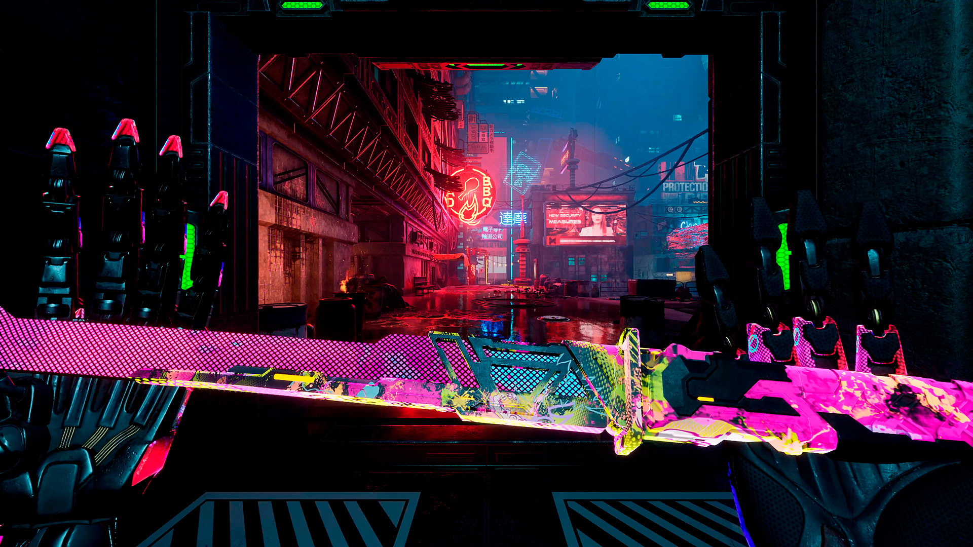 Ghostrunner - Neon Pack Featured Screenshot #1