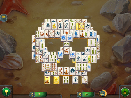 Mahjong Gold 2. Pirates Island