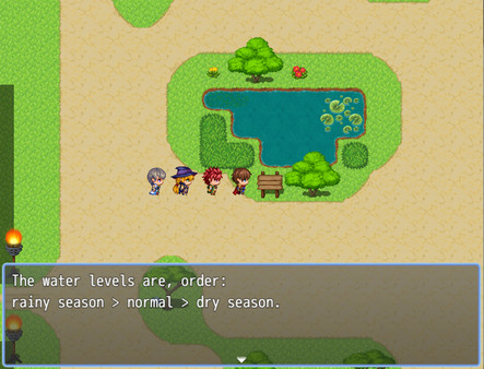 скриншот RPG Maker MV - Winding Road and Grassland Tileset 1
