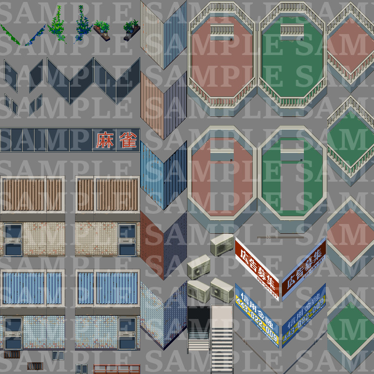 RPG Maker MV - DorapixelMapChips - Modern JP Custom screenshot screenshot 3