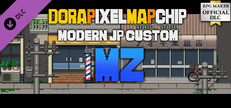 RPG Maker MZ - DorapixelMapChips - Modern JP Custom banner image