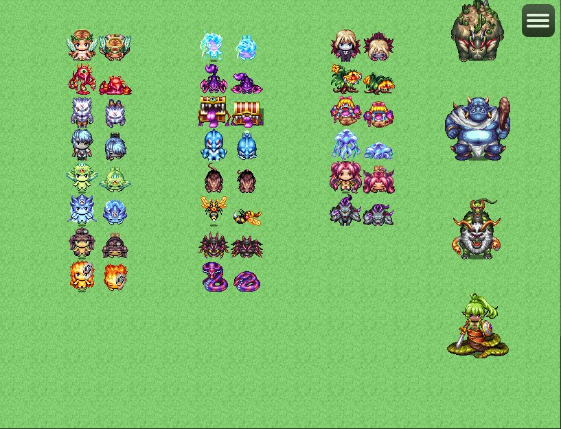 RPG Maker MV - MV Enemies - character sprites #0