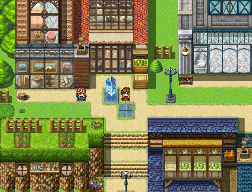 RPG Maker MV - Useful Window Glass Tiles #2