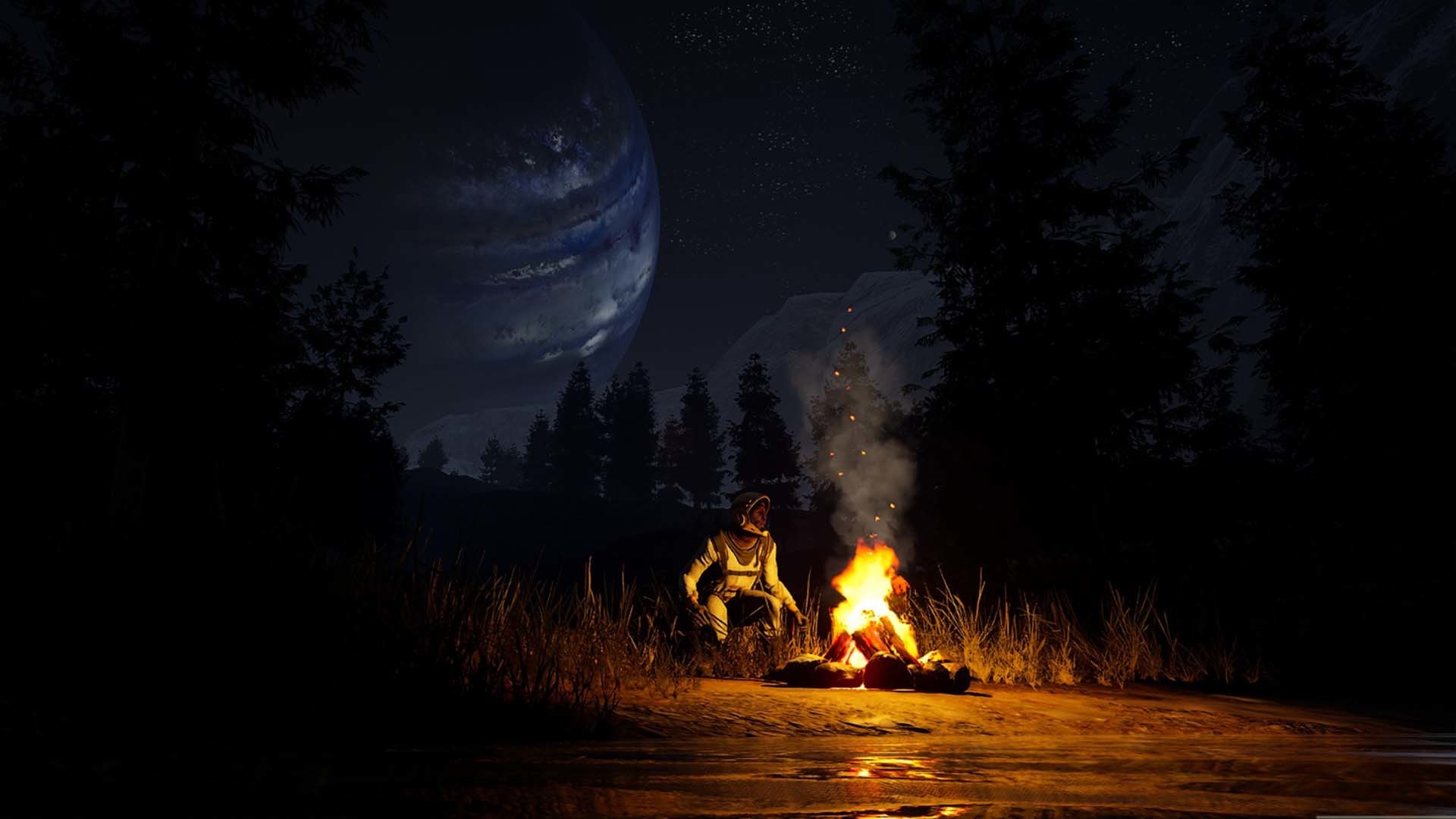 An hour with survival game Icarus: forest fires, terrifying storms, and  'freaked out' bears