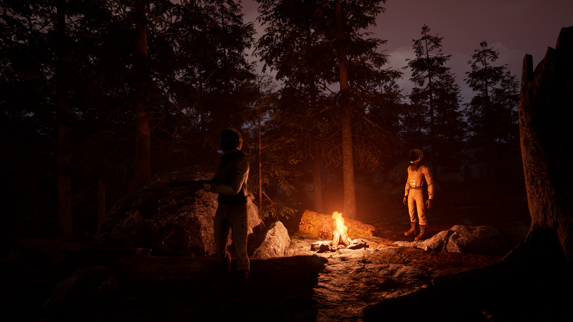 An hour with survival game Icarus: forest fires, terrifying storms, and  'freaked out' bears