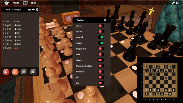 Скриншот из Caïssa Board