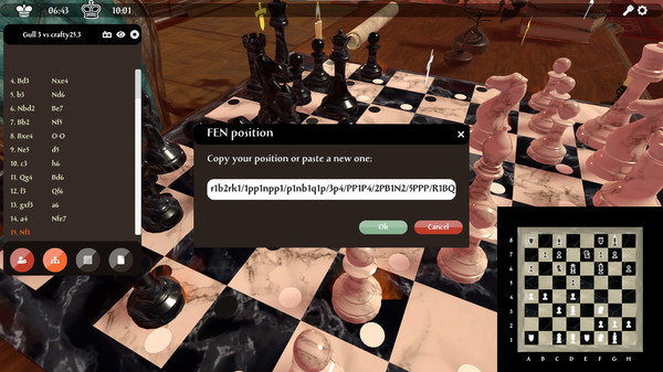 Скриншот из Caïssa Board