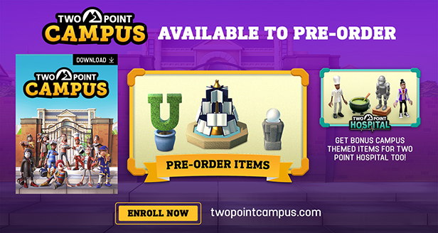 This Weekend, Two Point Campus Goes Free to Play On Steam – GameSpew