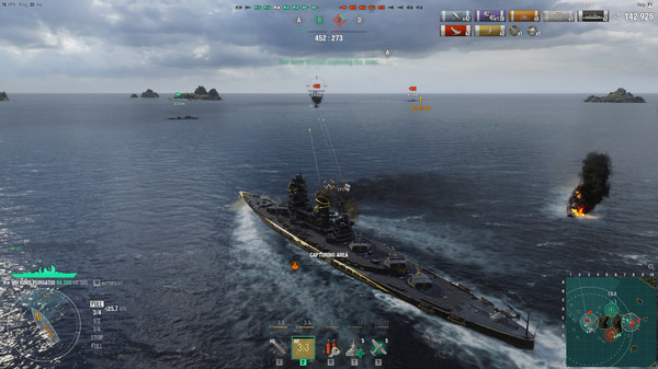 скриншот World of Warships — Ignis Purgatio 1