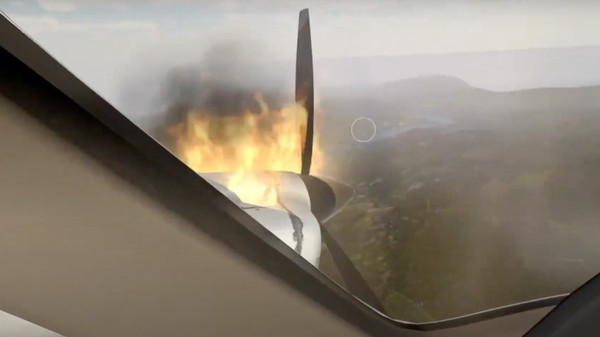 Flight 74 game for Linux 1