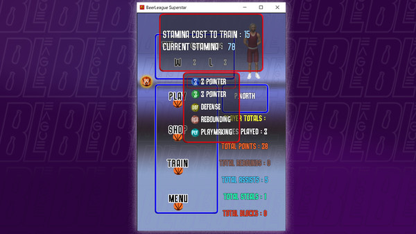 Скриншот из BeerLeague Superstar