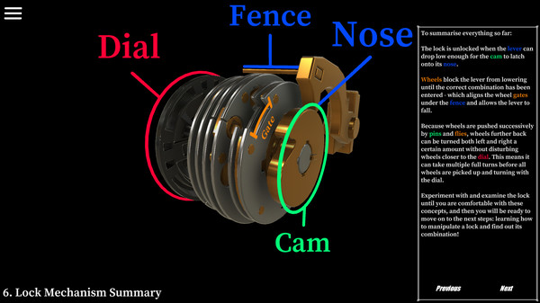 Скриншот из Sophie's Safecracking Simulator