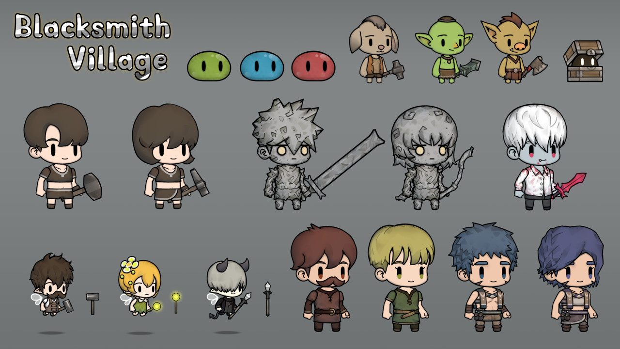 Blacksmith Village Demo #5