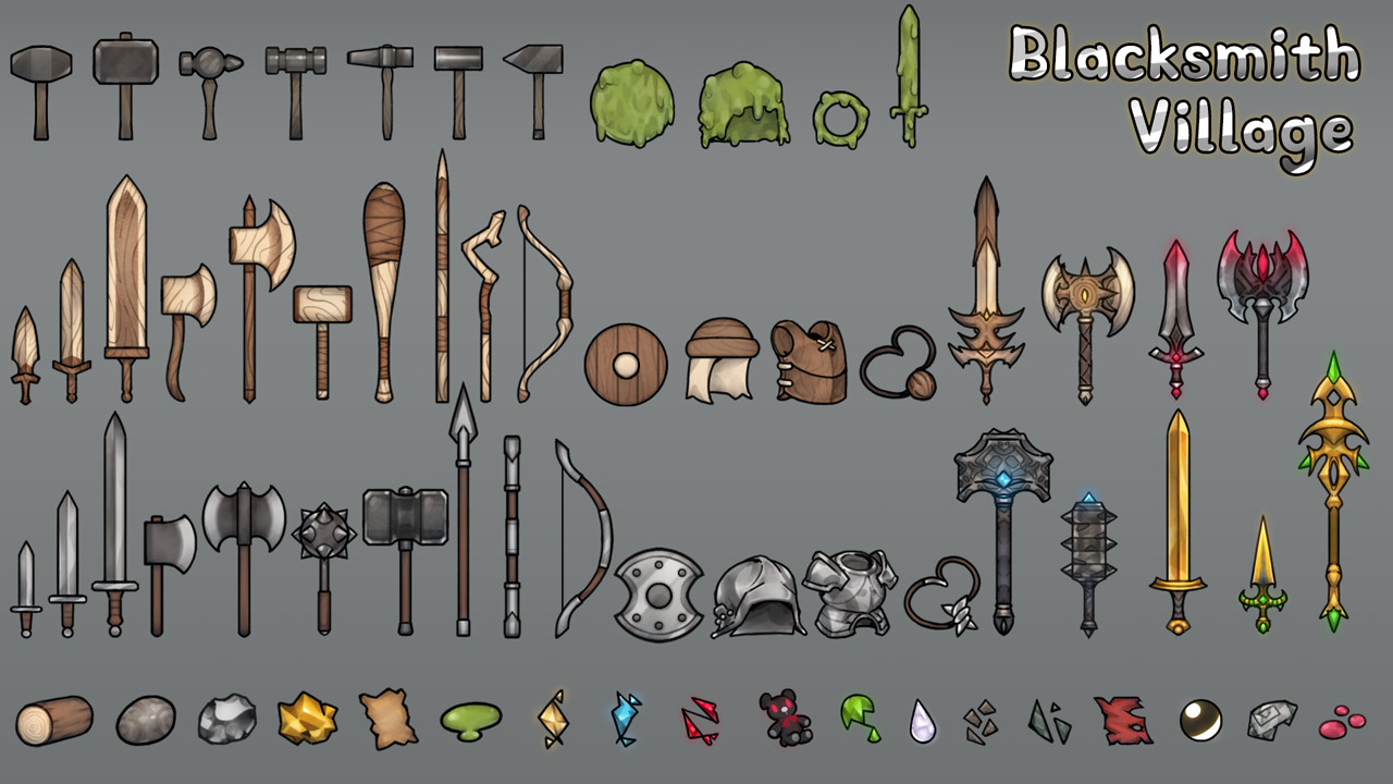 Blacksmith Village Demo #4