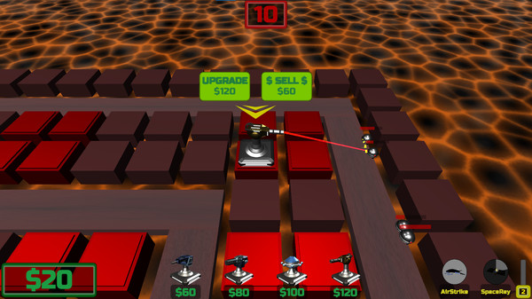 Скриншот из U.F.O. K.O. Tower Defense