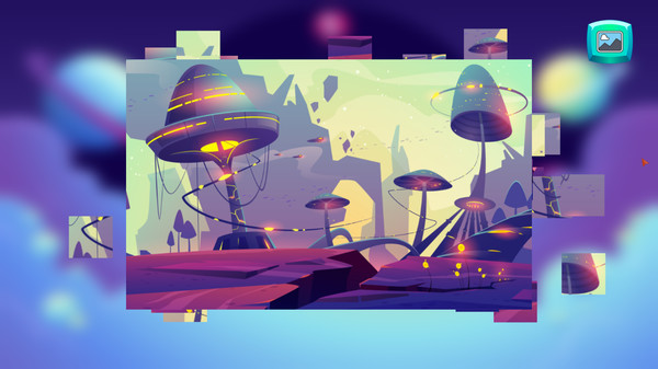 Скриншот из Space puzzle