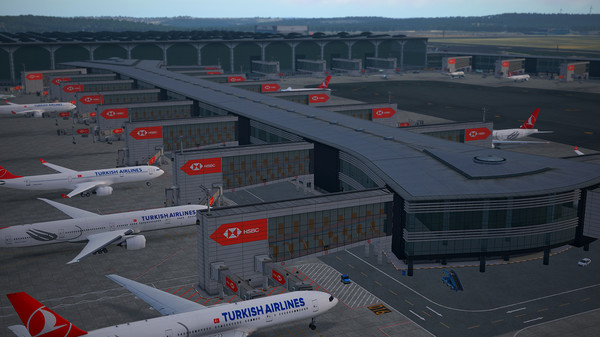 скриншот X-Plane 11 - Add-on: Aerosoft - Airport Istanbul 1