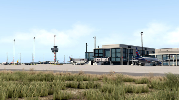 скриншот X-Plane 11 - Add-on: Aerosoft - Airport Berlin Brandenburg V2 2