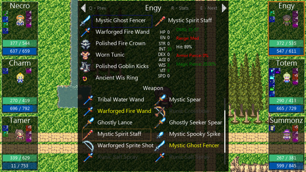 скриншот Dungeon Tactics 5