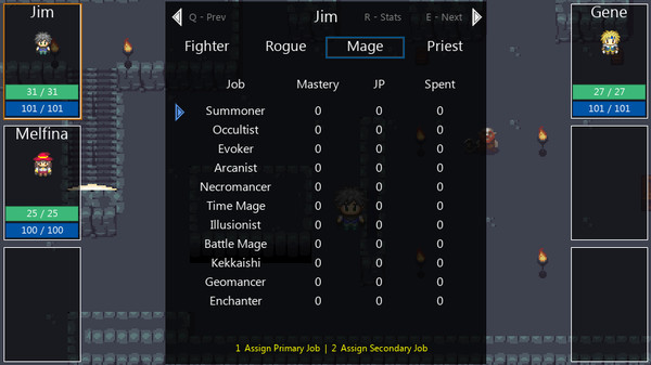 Dungeon Tactics game for Linux 1