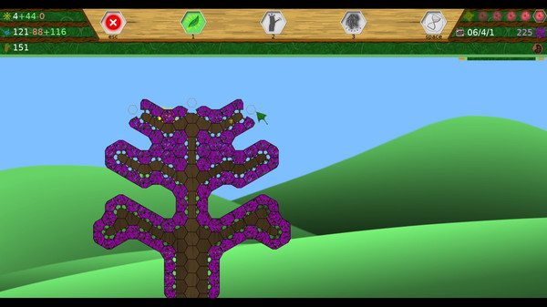Heliotropism game for Linux 1