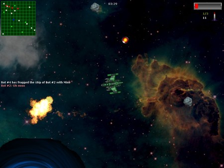 Black Space game for Linux 1