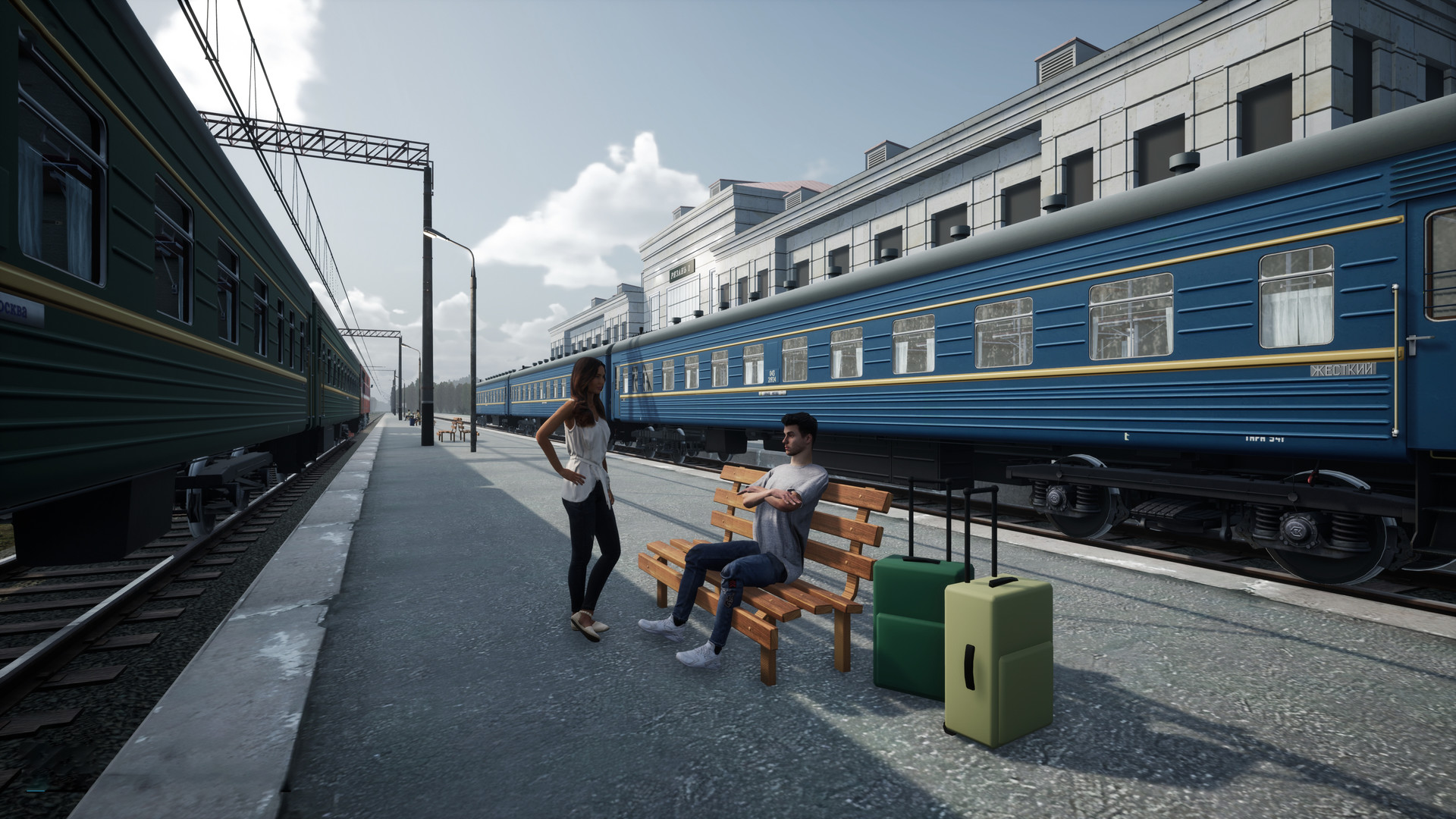 train travel simulator