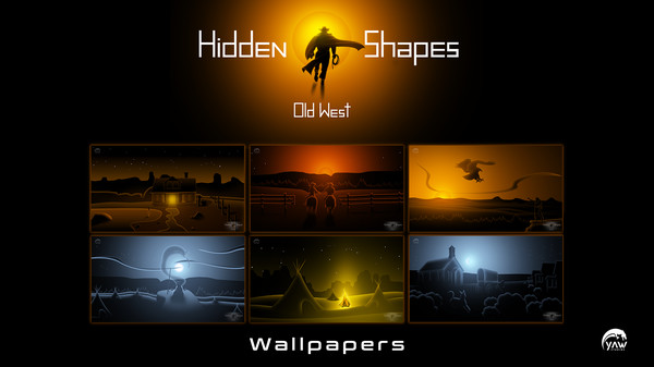 Hidden Shapes Old West - Wallpapers