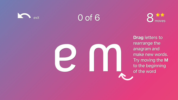 Anagraphs: An Anagram Game With a Twist game for Linux 1