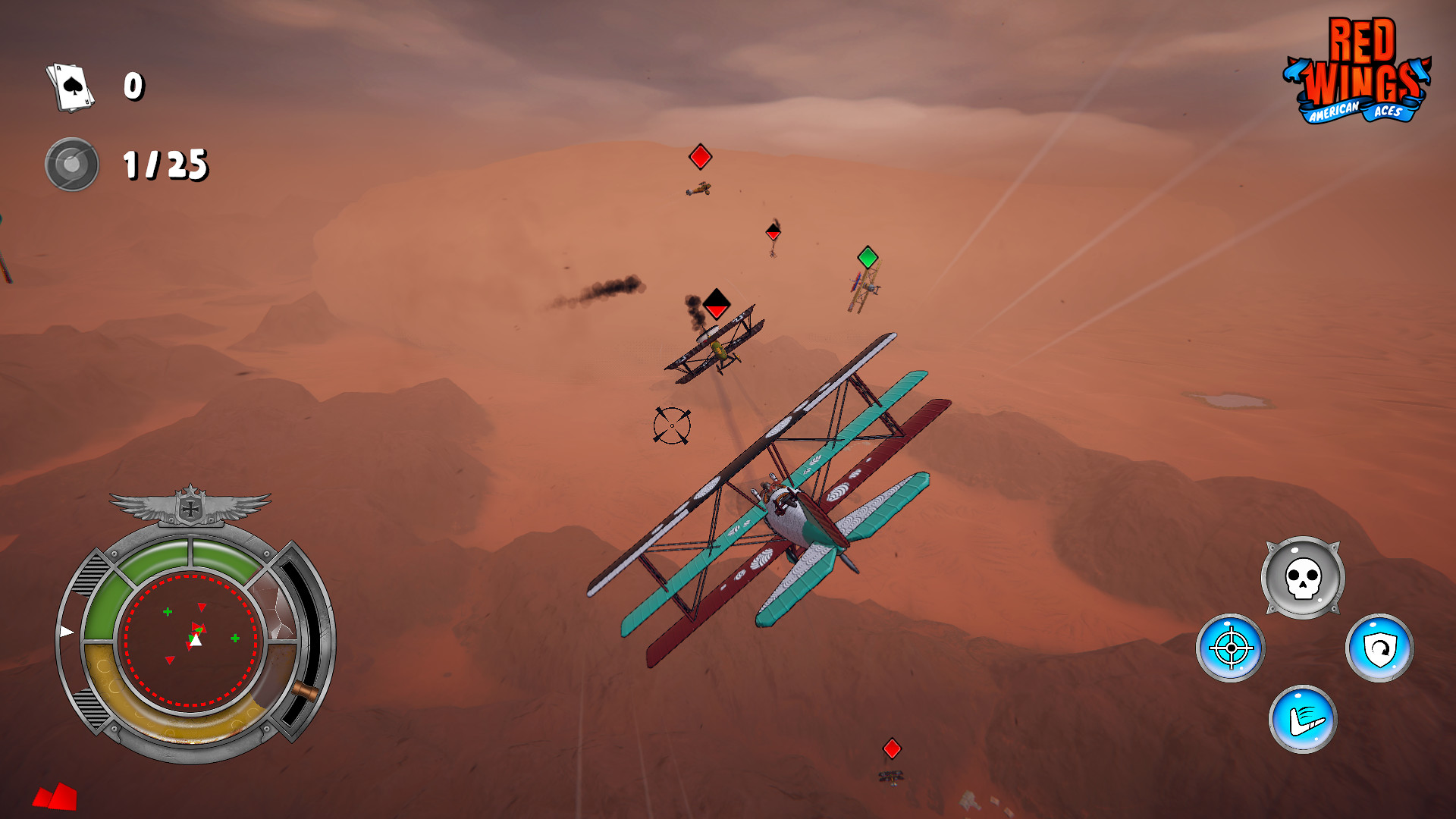 Red Wings: Aces of the Sky, jogo de combate de aviões está de graça no Steam