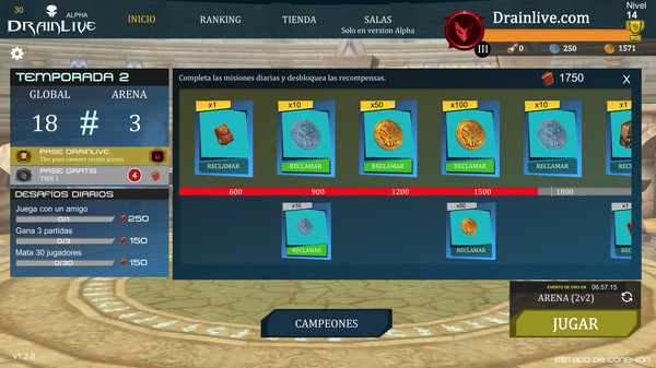 скриншот Battle Pass - Drainlive 0