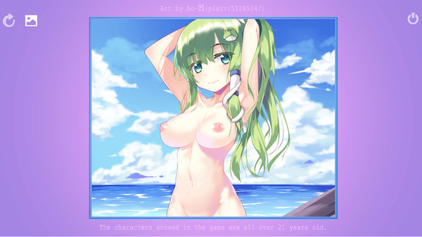 Horny Girl Hentai Puzzle game for Linux 1