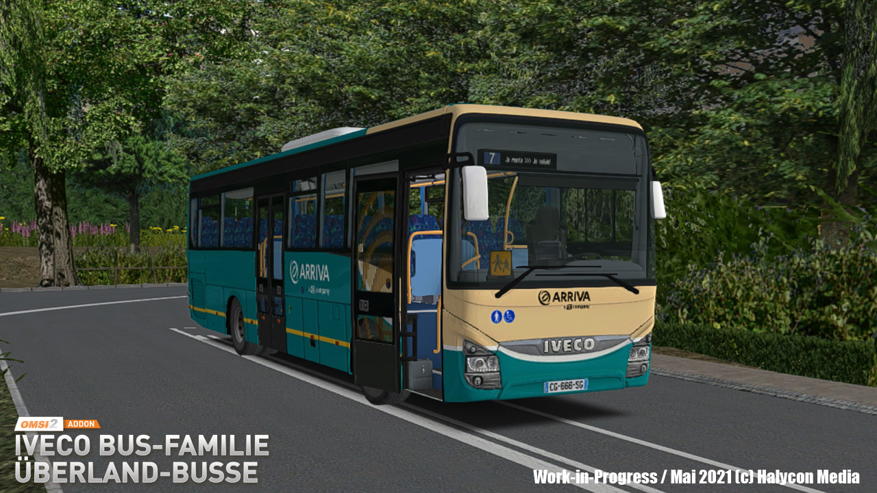 OMSI 2 Add-on IVECO Bus Family Interurban Generation Featured Screenshot #1