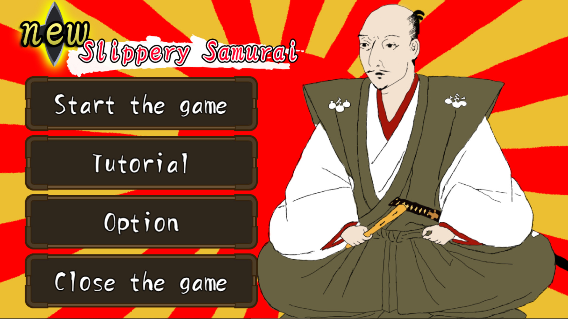 New Slippery Samurai screenshot 1