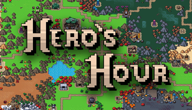 Imagen de la cápsula de "Hero's Hour" que utilizó RoboStreamer para las transmisiones en Steam