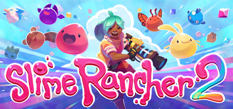 Steam header art for Slime Rancher 2