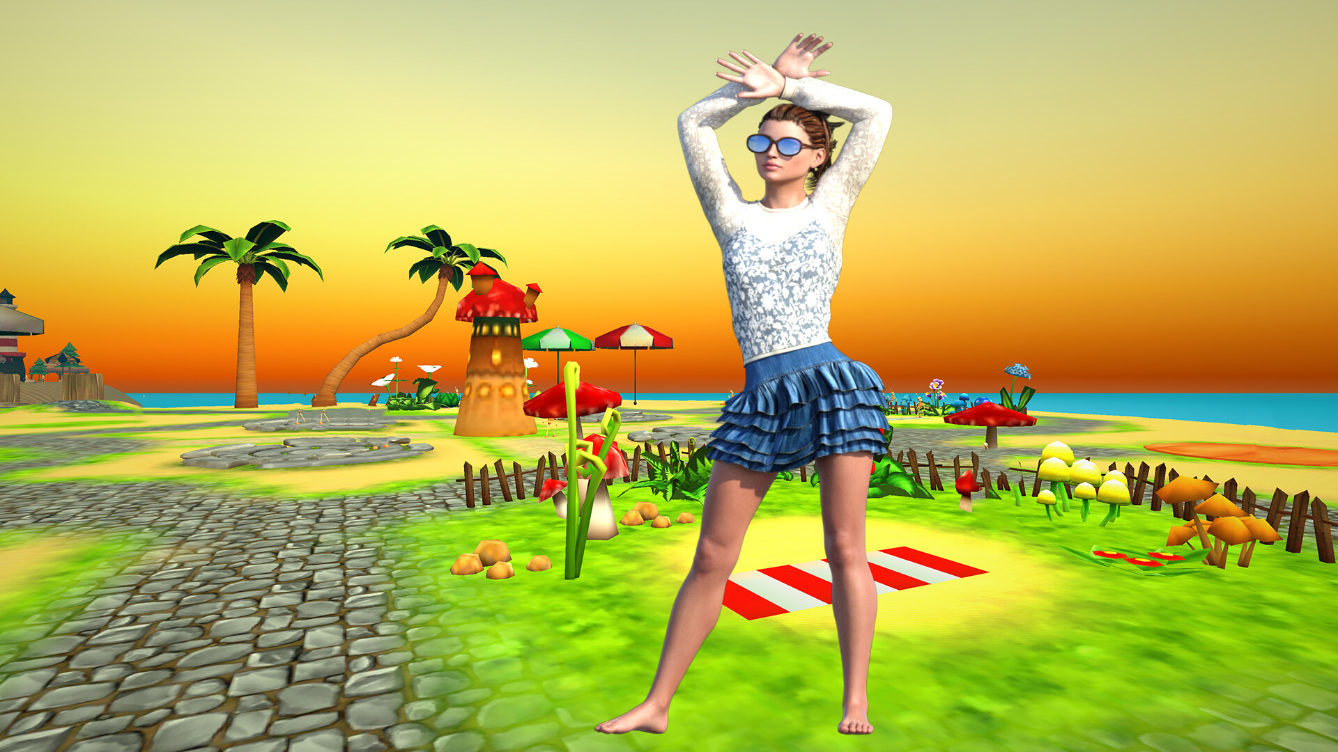 Virtual ULTIMATE Beach Dancer [HD+] screenshot 1