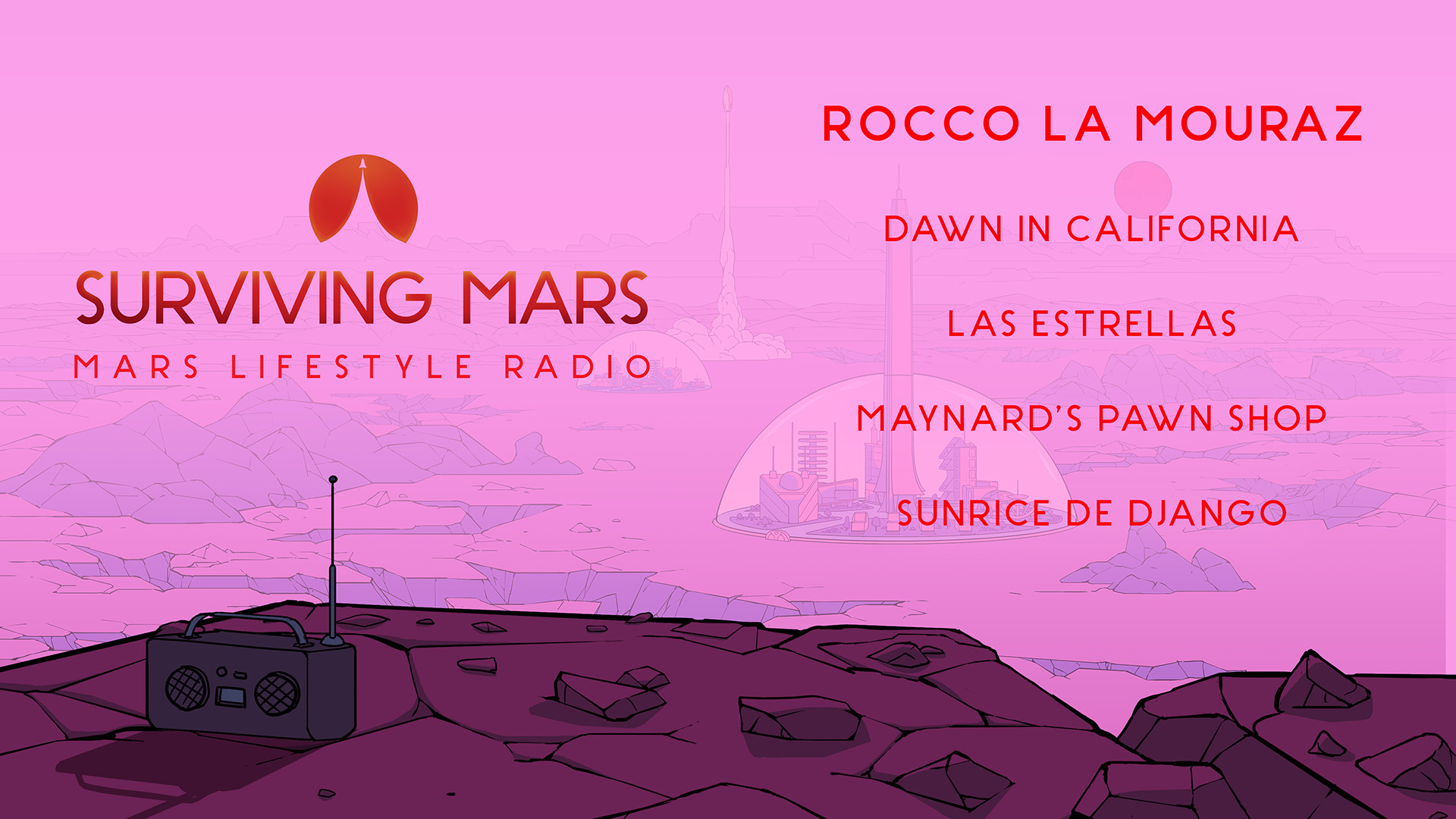 Surviving Mars: Mars Lifestyle Radio (DLC)