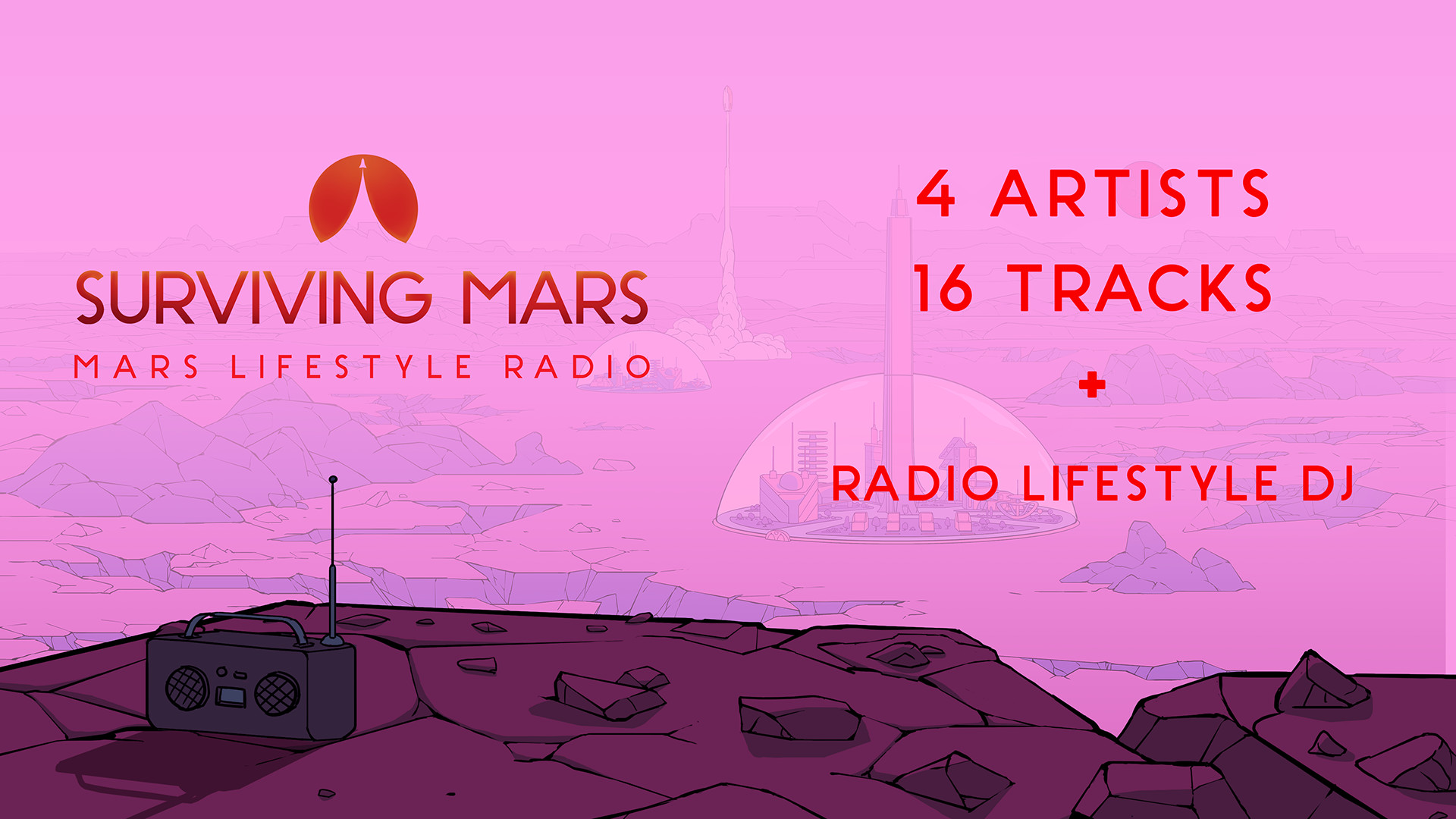 Surviving Mars: Mars Lifestyle Radio (DLC)