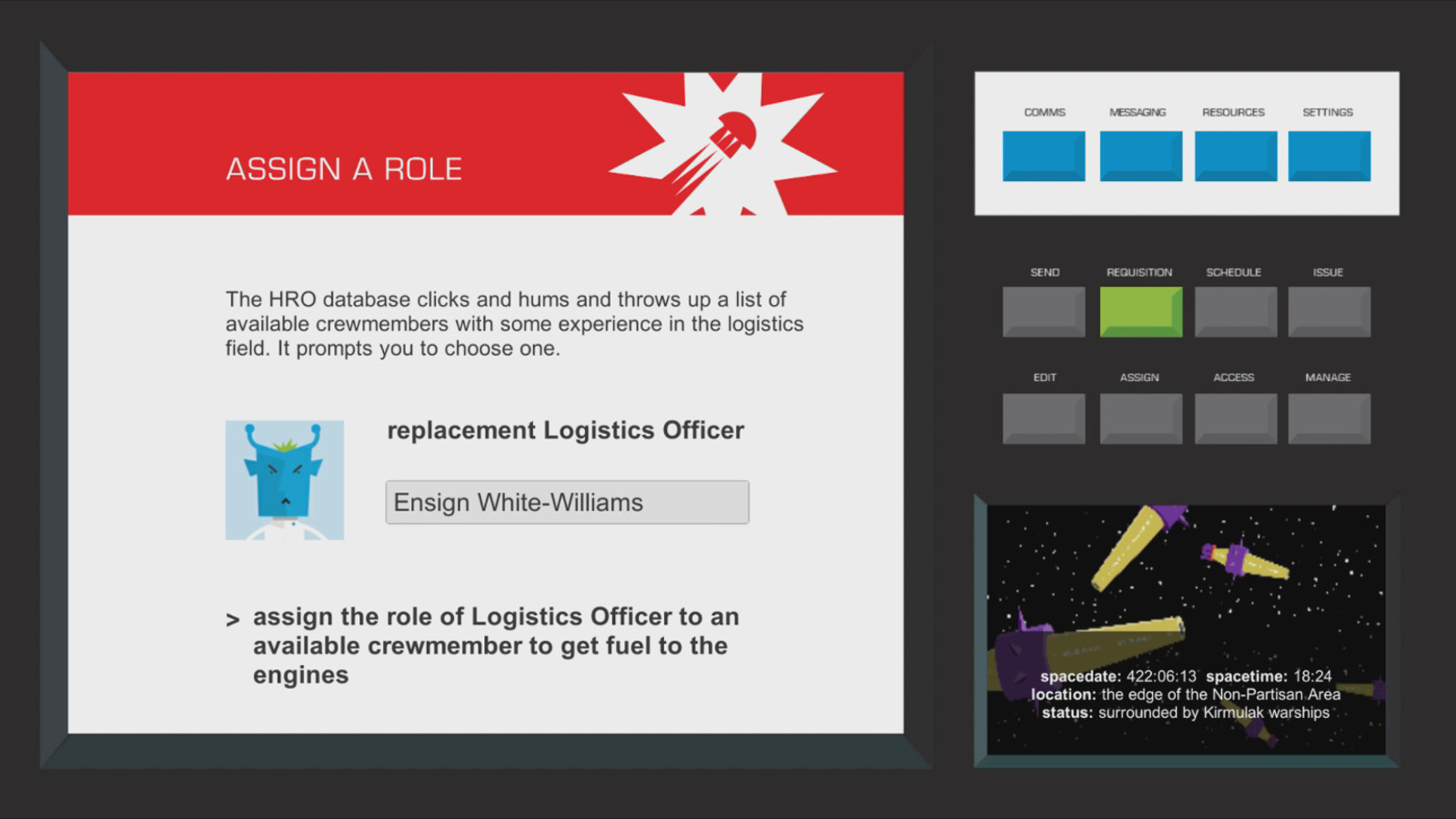HRO: Adventures of a Humanoid Resources Officer Demo #9
