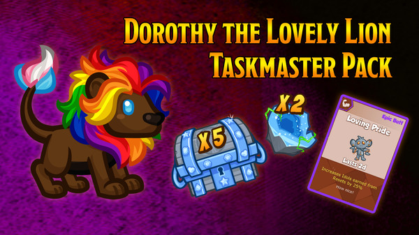Crusaders of the Lost Idols: Dorothy the Lovely Lion Taskmaster Pack