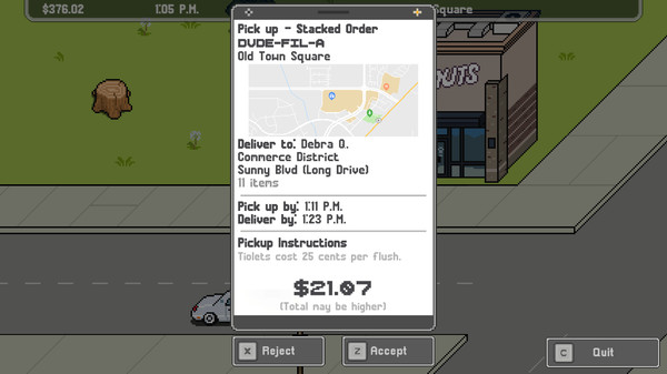Скриншот из GrubDash Driver: Food Delivery Driver Simulator