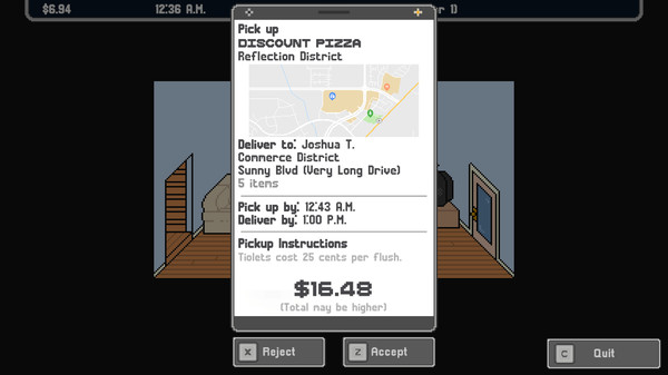скриншот GrubDash Driver: Food Delivery Driver Simulator 1