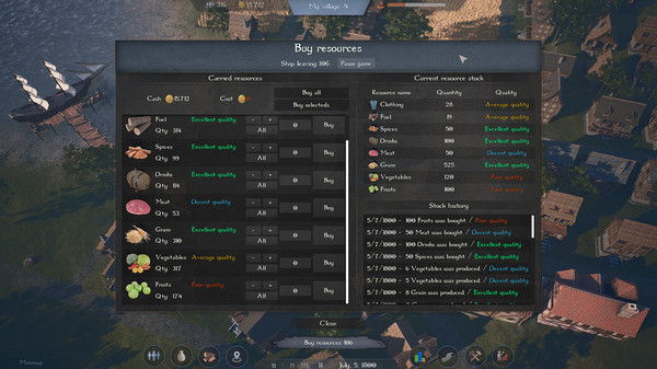 New Home: Medieval Village