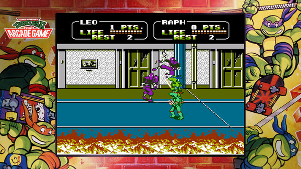 Teenage Mutant Ninja Turtles: The Cowabunga Collection game for windows Pc 1