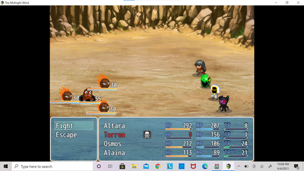 Скриншот из The Midnight Wind