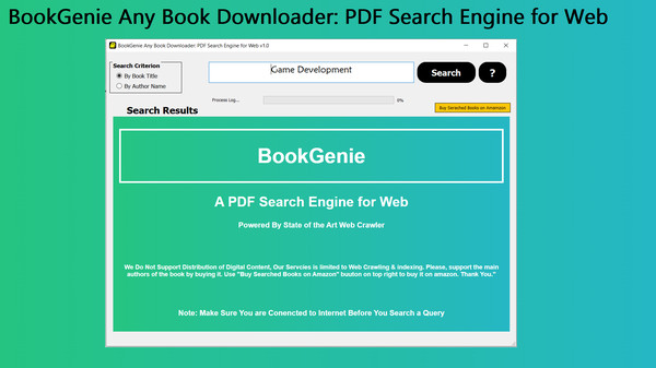 скриншот BookGenie Any Book Downloader: PDF Search Engine for Web 5